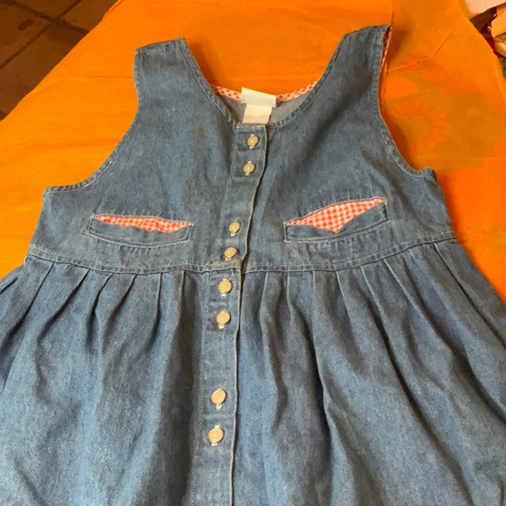 Sostanza jean jumper dress
